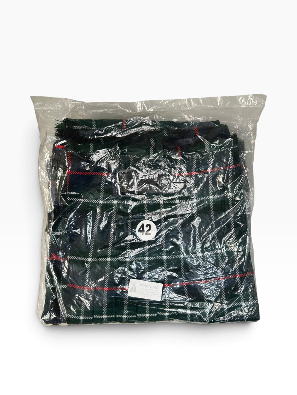 Dark Green and Navy Scottish Kilt AAR Products Size 42